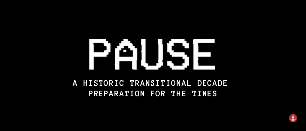 Pause 2022 banner