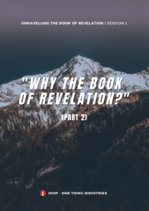 Unravelling Revelation Session 2 Cover